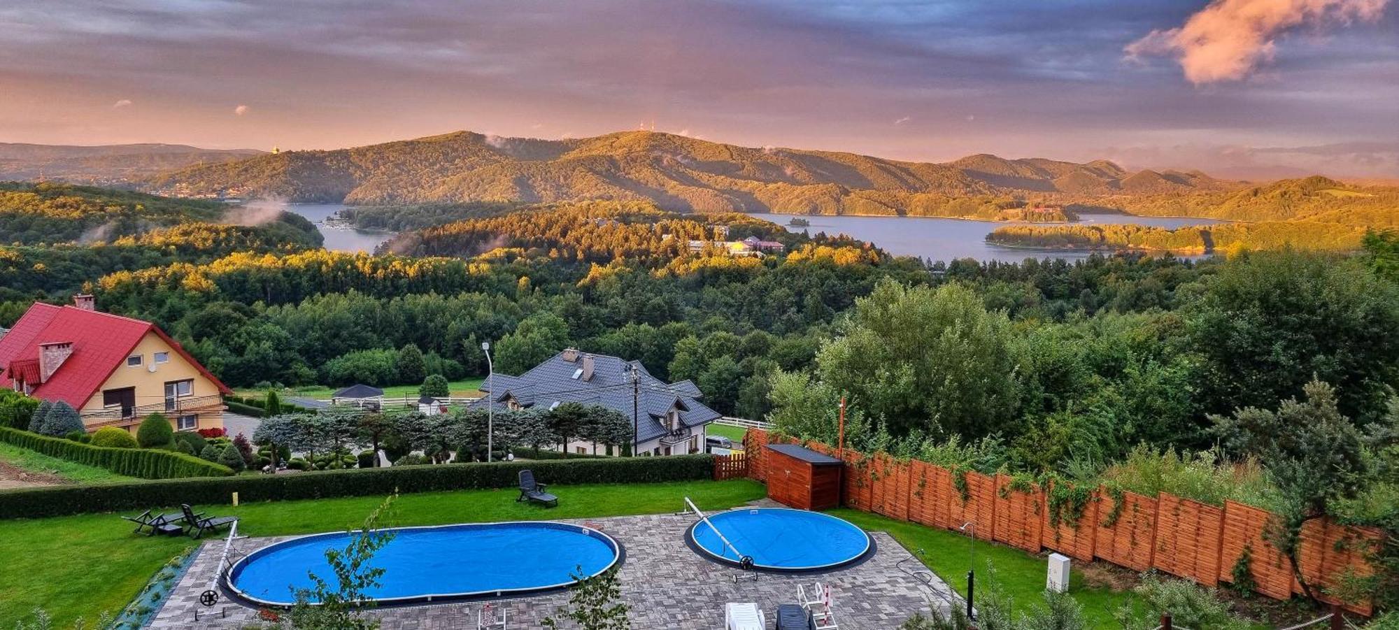 Na Gorce - Domki Z Widokiem Na Jezioro I Gory 534-556-639 Polańczyk Exteriör bild